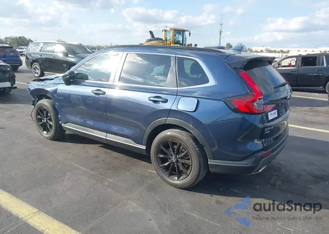 2024 Honda Cr-V Hybrid Sport из США, поврежденный, VIN 7FARS6H55RE080449